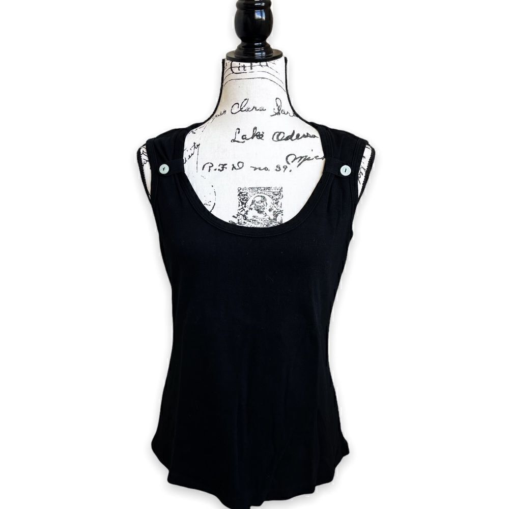 A Pleasant Surprise in Store for You Black Tank L